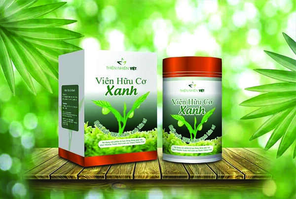 viên mầm xanh hữu cơ