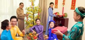 trang trí nhà cửa tết